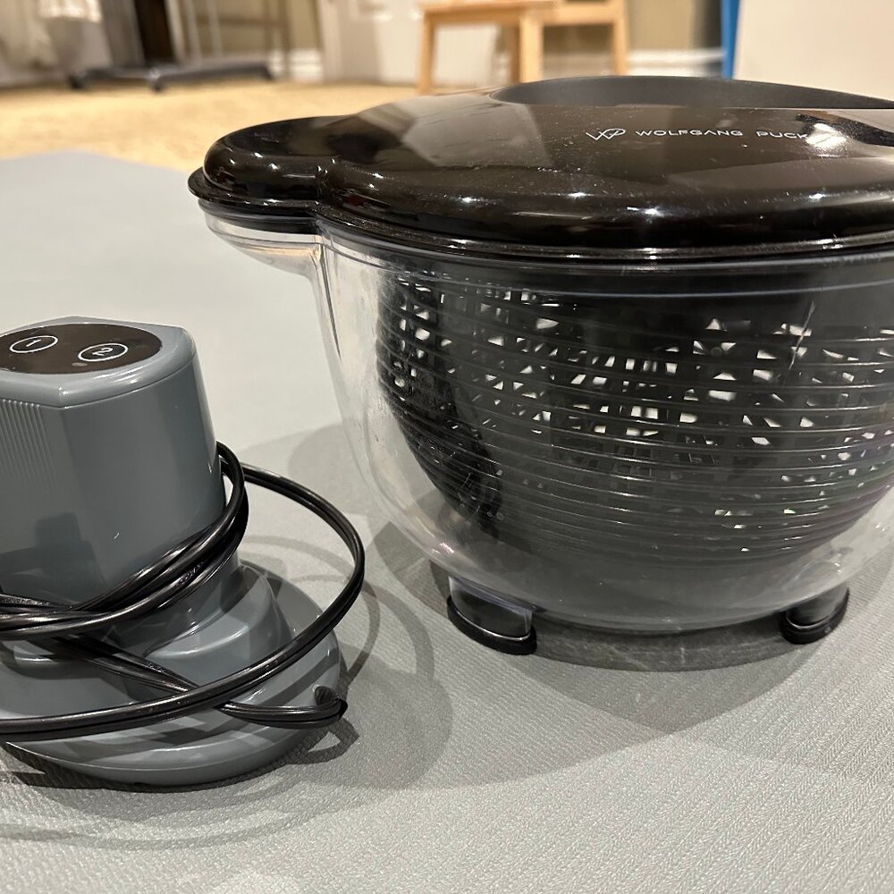 Wolfgang Puck Electric Salad Spinner